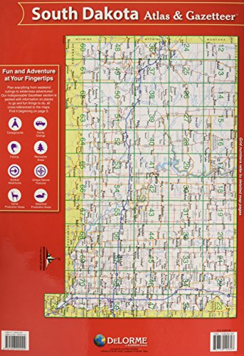 South Dakota (Delorme Atlas & Gazeteer)