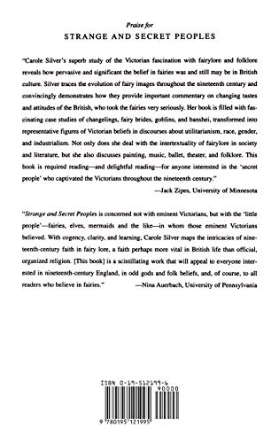 Strange and Secret Peoples: Fairies and Victorian Consciousn