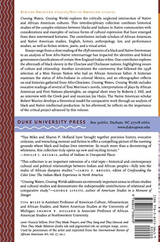 Crossing Waters, Crossing Worlds: The African Diaspora in Indian Country