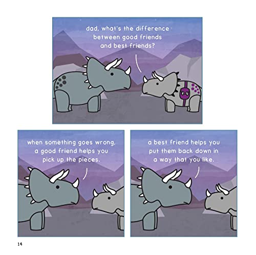 Dinosaur Friendship — back cover