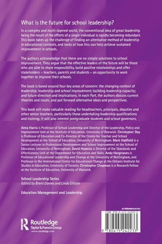Effective Leadership for School Improvement (School Leadership Series)