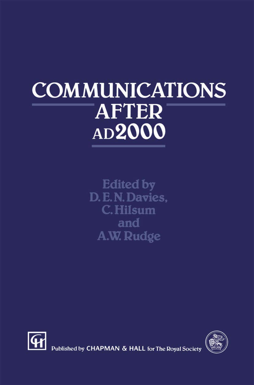 Communications After ad2000 (Chapman & Hall Identification Guide)