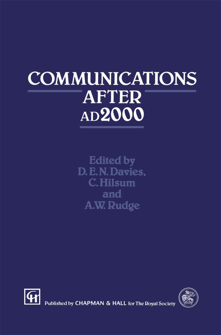 Communications After ad2000 (Chapman & Hall Identification Guide)