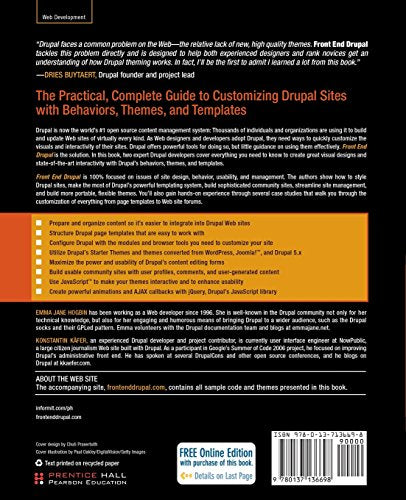 Front End Drupal: Designing, Theming, Scripting