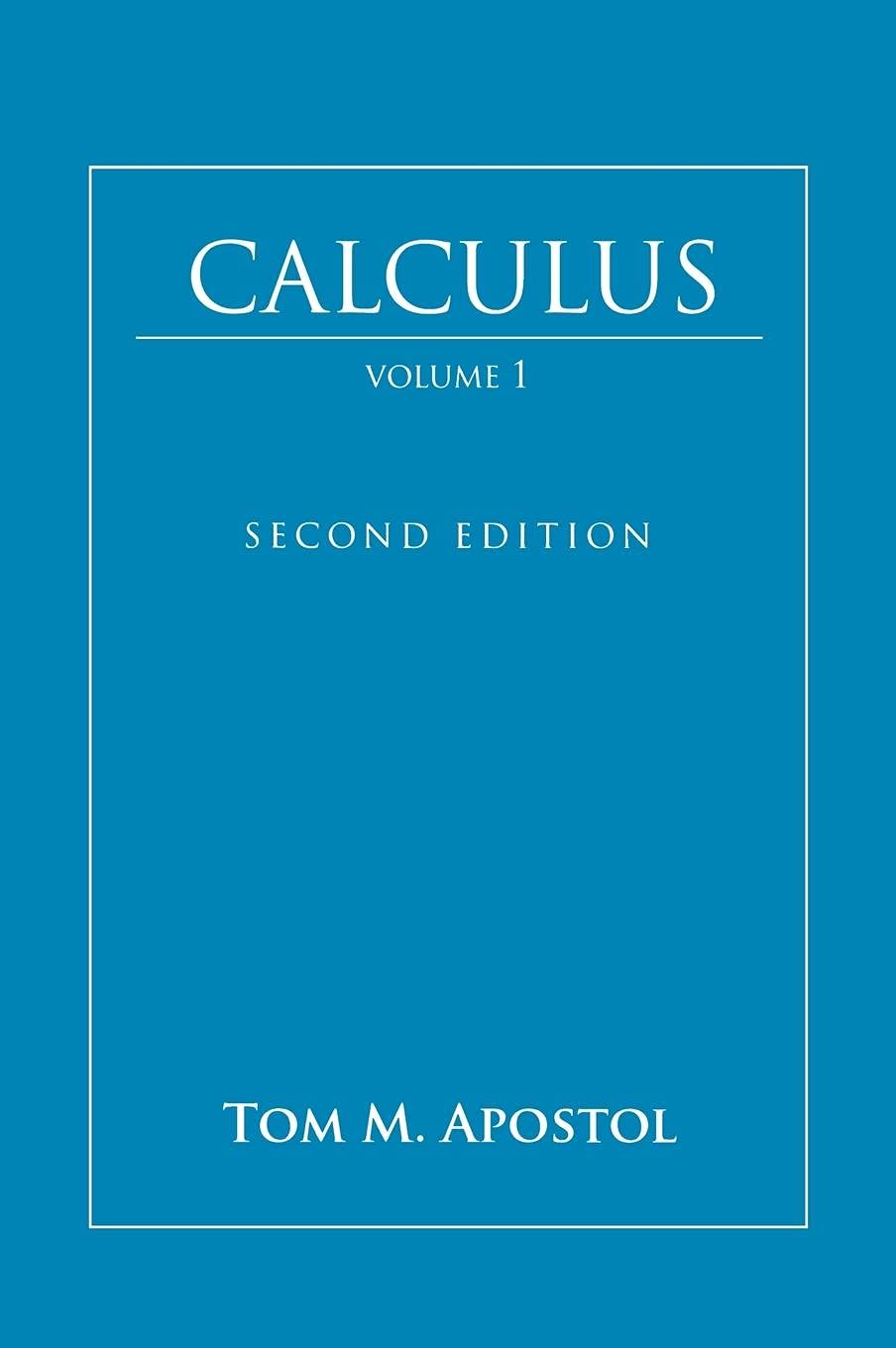 Calculus, Vol. 1: One-Variable Calculus, with an Introduction to Linear Algebra