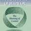 Making Sense of Behavior: The Meaning of Control