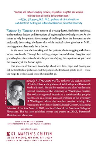Patient by Patient: Lessons in Love, Loss, Hope, and Healing from a Doctor's Practice