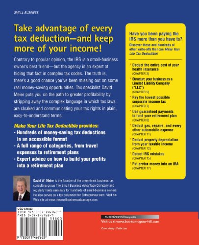 Make Your Life Tax Deductible: Easy Techniques to Reduce Your Taxes and Start Building Wealth Immediately