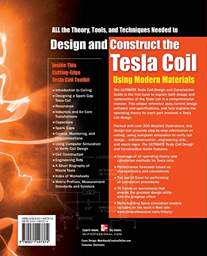 The Ultimate Tesla Coil Design and Construction Guide