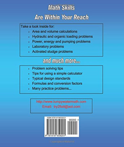 Lumpy Water Math: Math for Wastewater Operators