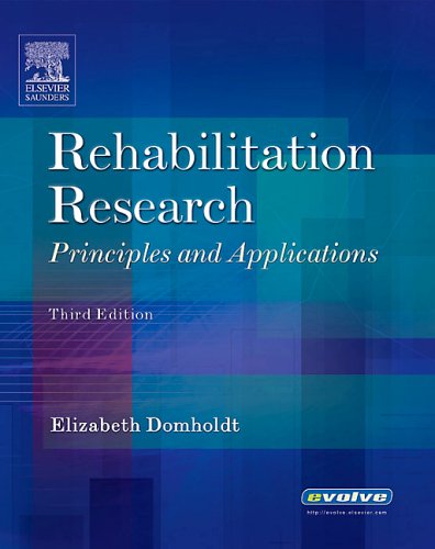 Rehabilitation Research: Principles and Applications