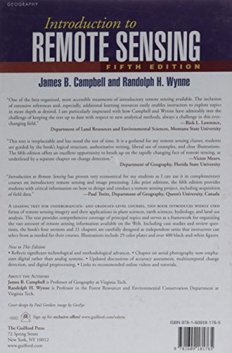 Introduction to Remote Sensing, Fifth Edition