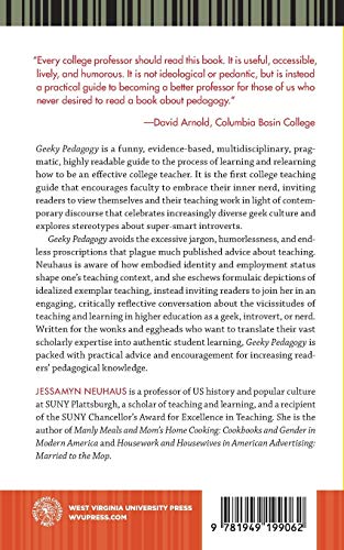 Geeky Pedagogy: A Guide for Intellectuals, Introverts, and Nerds Who Want to Be Effective Teachers (Teaching and Learning in Higher Education)
