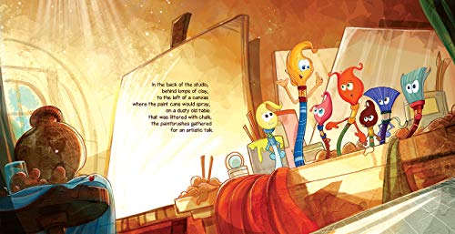 The Masterpiece (One Big Canvas) — back cover