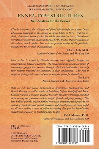 Ennea-type Structures: Self-Analysis for the Seeker (Consciousness Classics)