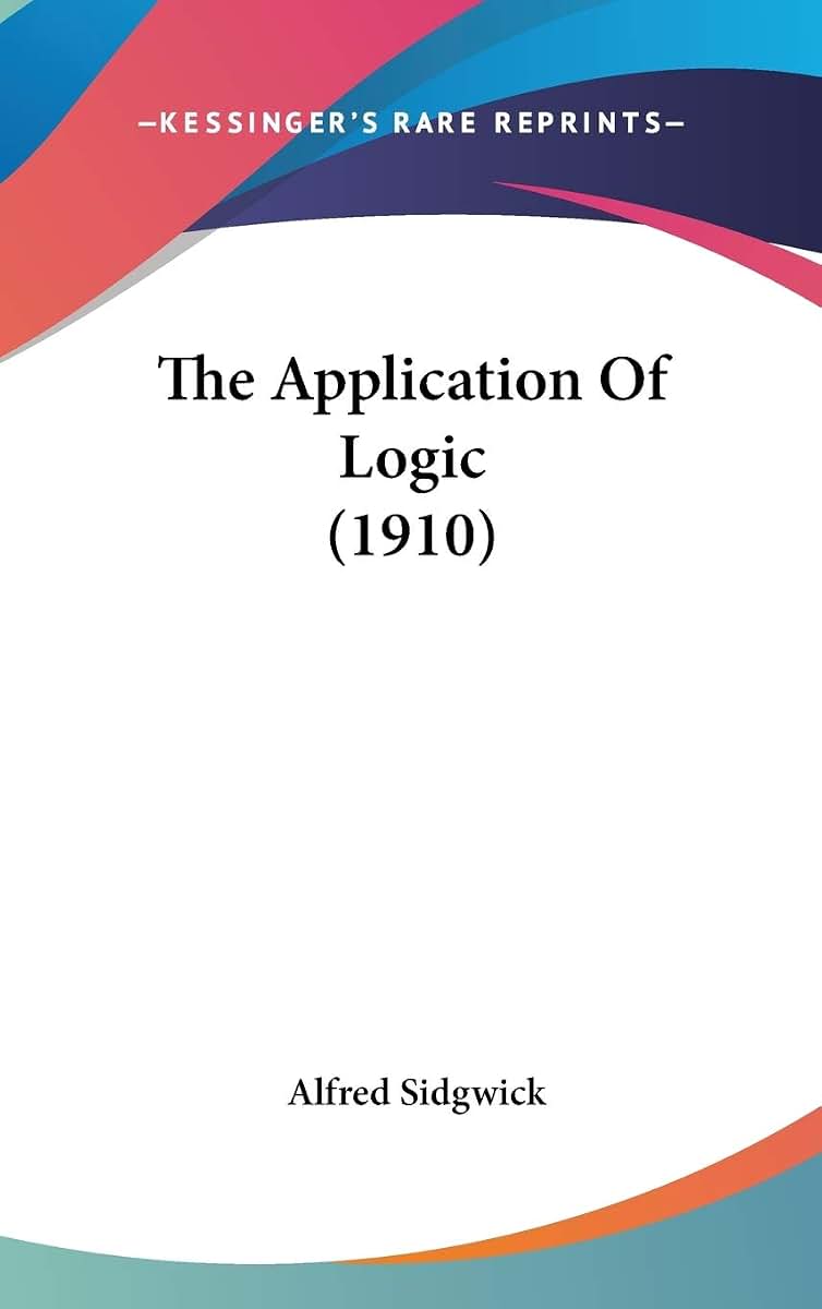 The Application Of Logic (1910)