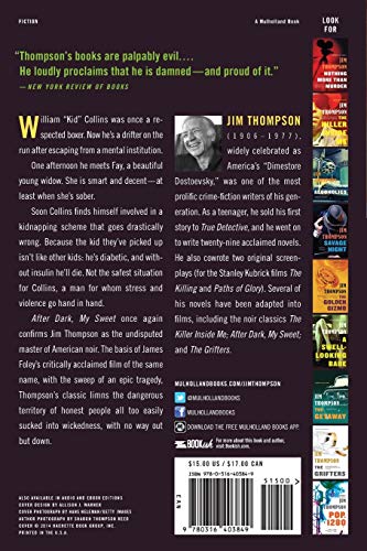 After Dark, My Sweet (Mulholland Classic) — back cover