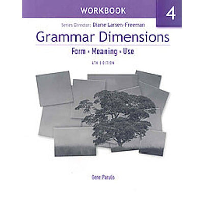 Grammar Dimensions 4 Workbook