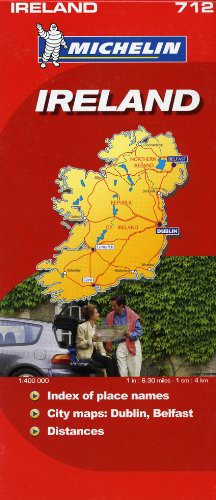 Michelin Map Ireland 712 (Maps/Country (Michelin))