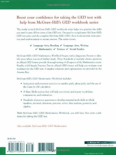 McGraw-Hill's GED Mathematics Workbook