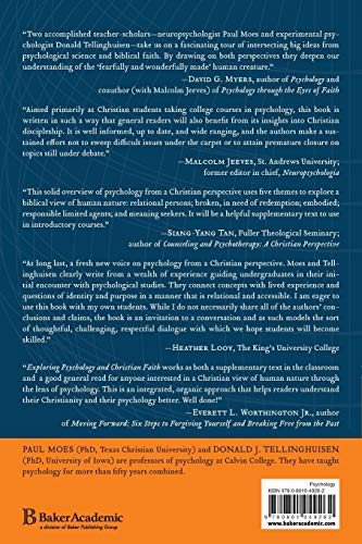 Exploring Psychology and Christian Faith: An Introductory Guide