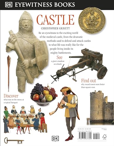 DK Eyewitness Books: Castle: Discover the Mysteries of the Medieval Castle and See What Life Was Like for Tho