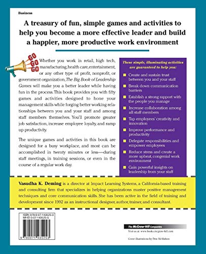 The Big Book of Leadership Games: Quick, Fun Activities to Improve Communication, Increase Productivity, and Bring Out the Best in Employees