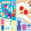 Sticker Dolly Dressing Sports