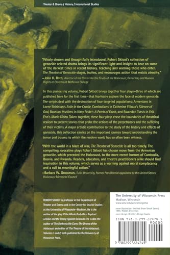 The Theatre of Genocide: Four Plays about Mass Murder in Rwanda, Bosnia, Cambodia, and Armenia