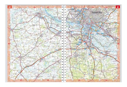 2026/2027 Germany Road Atlas, 1:200,000
