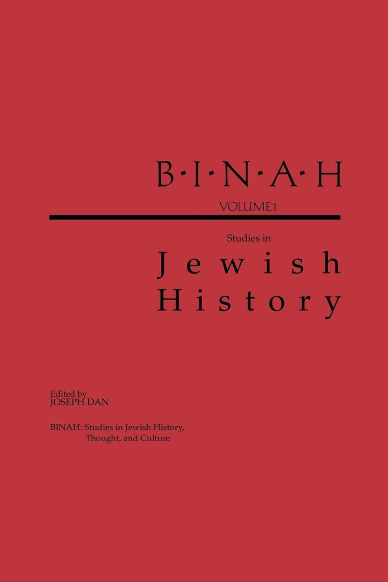 Binah: Volume I; Studies in Jewish History (Washington Papers (Paperback))