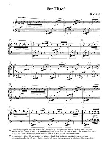Beethoven: Fr Elise (Alfred Masterwork)