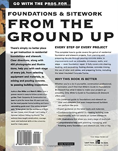 Miller's Guide to Foundations and Sitework