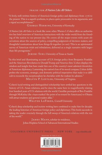 A Nation Like All Others: A Brief History of American Foreign Relations