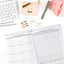 Homeschool Planner: Daily Assignment Tracker and Record Book For One Student | Academic Calendar Year | Minimalist Abstract Pattern (Homeschooling Family Organizer)