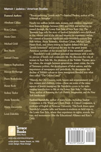 The Tenement Saga: The Lower East Side and Early Jewish American Writers