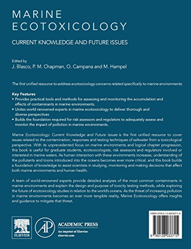 Marine Ecotoxicology: Current Knowledge and Future Issues