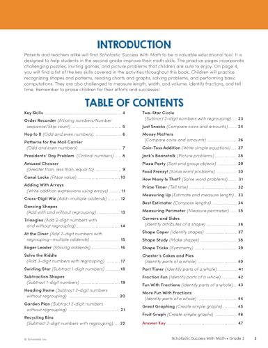 Scholastic Success with Math Grade 2 Workbook