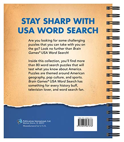 Brain Games - USA Word Search (#2)