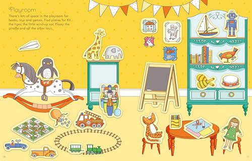 First Sticker Book Dollhouse