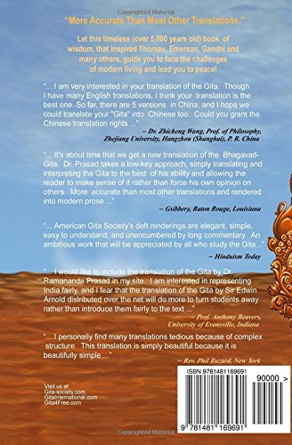 The Bhagavad-Gita (Sanskrit-Hindi): Original 700 Sanskrit verses translated and explained in Hindi language.