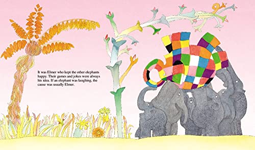 Elmer: A Colorful Elephant Story About Being Unique for Children (Ages 4-8)