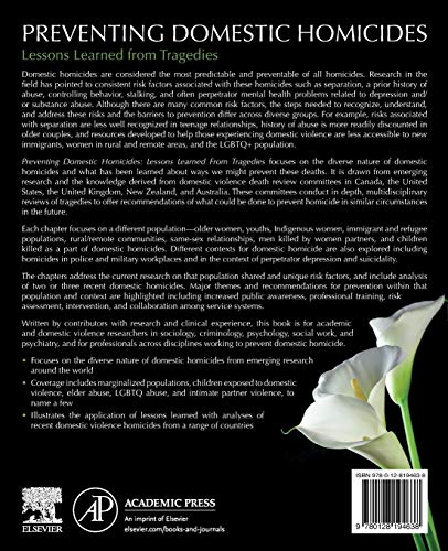 Preventing Domestic Homicides: Lessons Learned from Tragedies