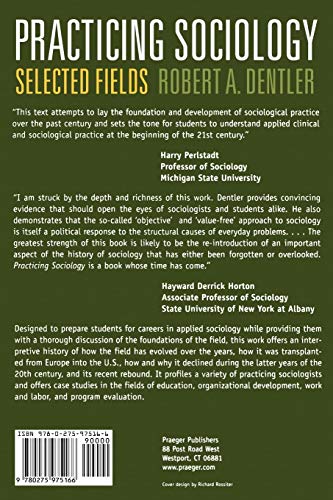 Practicing Sociology: Selected Fields