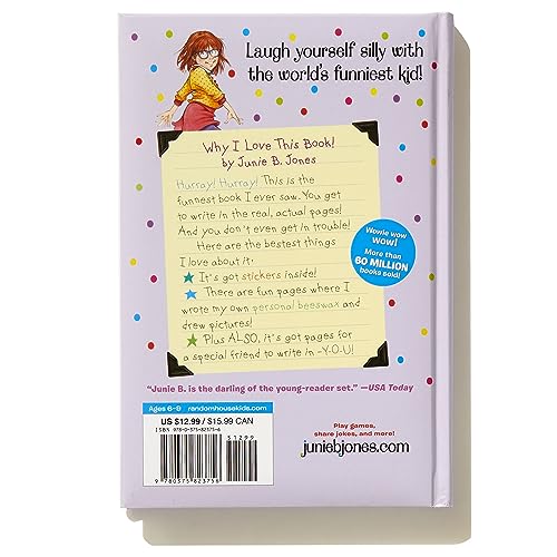 Top-Secret, Personal Beeswax: A Journal by Junie B. (and Me!)
