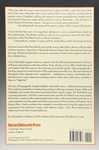 The Ministry of Illusion: Nazi Cinema and Its Afterlife by R