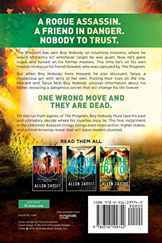 I Am the Traitor (The Unknown Assassin, 3)