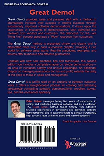 Great Demo!: How To Create And Execute Stunning Software Dem