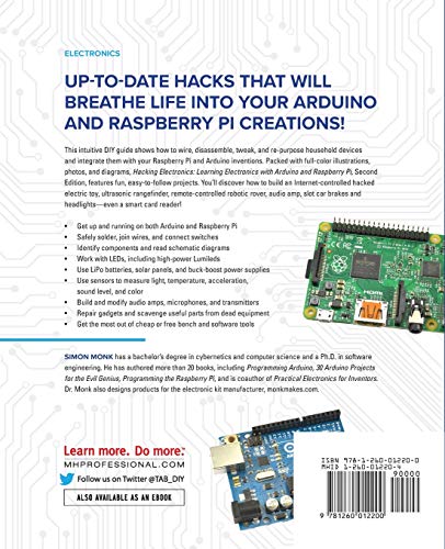 Hacking Electronics: Learning Electronics with Arduino and Raspberry Pi, Second Edition