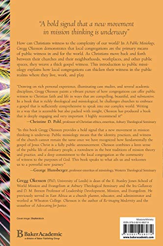 A Public Missiology: How Local Churches Witness to a Complex World